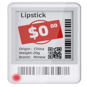 1.54 inch ESL Price / Inventory Display Tag with 5 years battery life