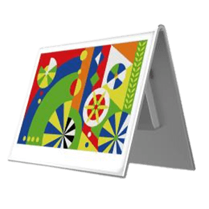 7.3 Inch ESL Price Tag/V Type 2 side Office Name Plate – 6 color screen – Model: ESL-MW-RS075V
